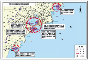 一湾两翼港口布局获重大突破董家口将兴建亿吨大港