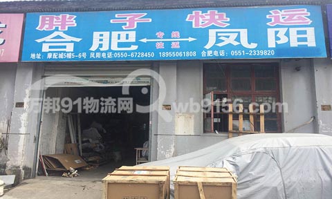 合肥到凤阳物流公司,胖子快运